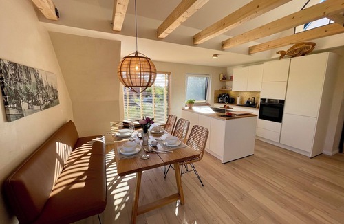 Toenning Apartment | Deichkoje 12 - Deck 2 with Eider view and sauna directly on the North Sea dike