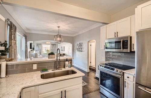 South Park Hill House | Denver Furnished Rental - Duplex Bungalow
