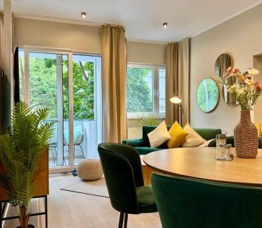 Oberdorla Apartment | Design-Studio mit Balkon U39-2