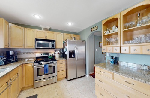 Northeast Colorado Springs House | Dog-friendly home with upper/lower decks, fireplaces, grill, & great location