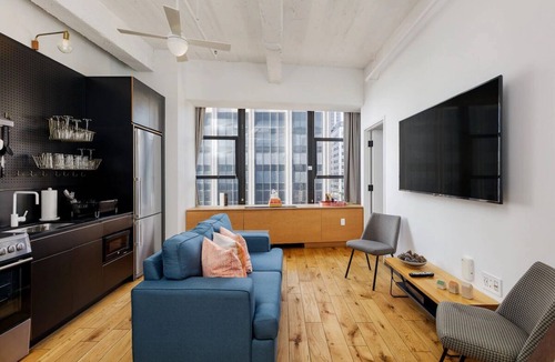 Financial District Apartment | Elegant Apartment w/Kitchen Near Subway | Ideal NYC Explorer's Haven