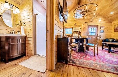 Estes Park Apartment | Elk Hotspot w/Views, Deck & Game Room