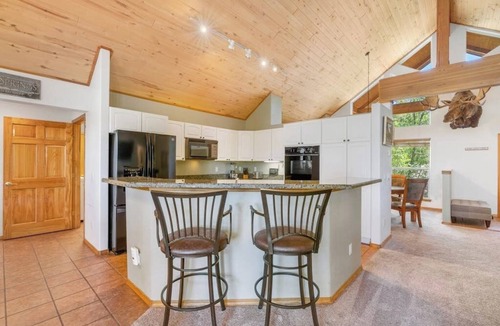 Pagosa Springs House | Enchanting home with skiing, firepit, game room, balcony, & washer/dryer