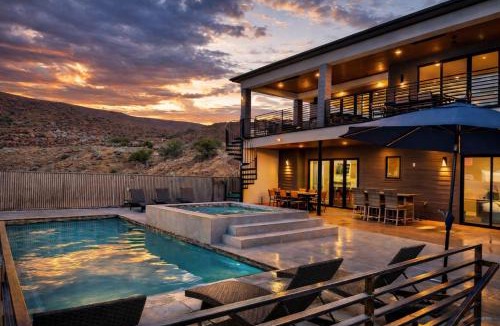 Moab South Valley House | Exclusive Retreats Desert Vista Mirage - Moab Getaway with Pool, Spa & Views