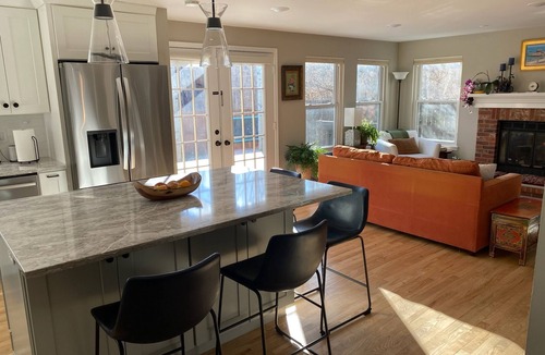 Four Mile Creek House | Family friendly home with back door access to bike trails. Parks nearby!