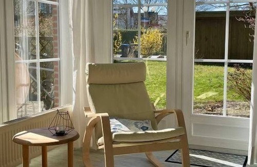 Wulfen Apartment | FeWo mit Terasse u. Garten am Golfplatz