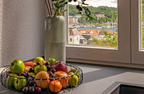 Flensburg Apartment | fewo1846 - Möwensicht/elegant apartment on the 4th floor with harbor view