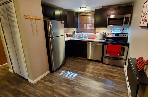 Frisco Apartment | Frisco 2 Bed 1 Bath Close to Main Street with EV Charging and Trailer Parking