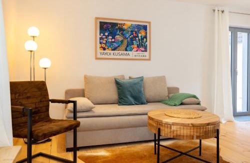 Veitshoechheim Apartment | Gemütliche Ferienwohnung nahe dem Main mit Balkon