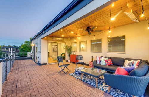 Englewood House | Heated Rooftop Deck & Mtn Views: Denver Retreat