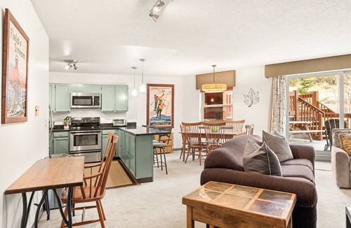 Four O'Clock Condo | Hike/Ski From Back Deck or Relax and Watch Moose