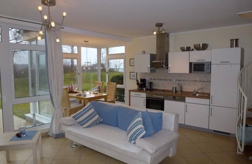 Alt Gaarz House | Holiday house with a big terrace and a wonderful view