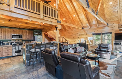 Quandary Village House | Hot Tub, Fireplace and Forest Views | Shangri-La Cabin by AvantStay