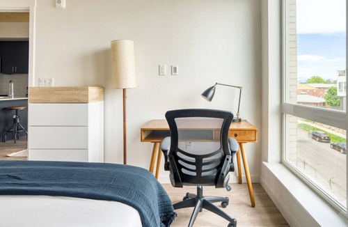 West Colfax Apartment | Ideal Sloan's Lake 1BR w/ Roof Deck, Gym & W/D, near Park, by Blueground