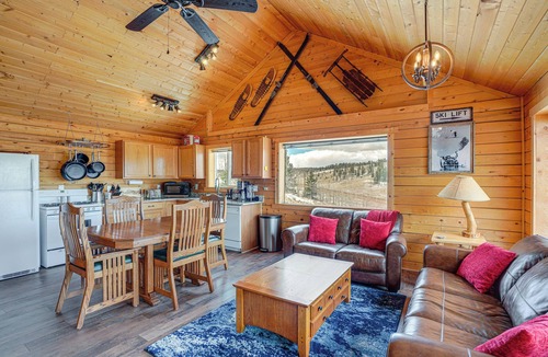 Indian Mountain Cabin | Jefferson 'Longbow Retreat' w/Rocky Mountain View