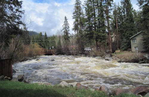 Grand Lake Cabin | Just Off Grand Lake on the North Inlet; Gorgeous View overlooking the Rapids