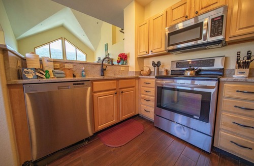 Mountain House Condo | Keystone Family Property | Balcony & Summer Fun