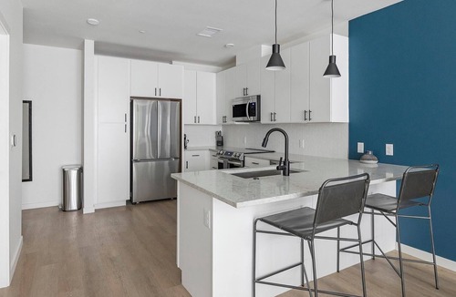 Civic Center Apartment | Landing | Chic 1BD, Gym, Rooftop Lounge