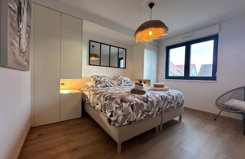 Meistratzheim Apartment | Le Havre de Paix - Proche Obernai - Gite 4 étoiles - Terrasse & Parking privés