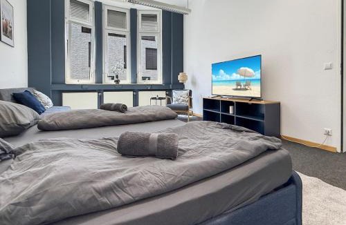 Rathaus Apartment | Loft in Stuttgart für 15 Gäste mit Billard & Netflix