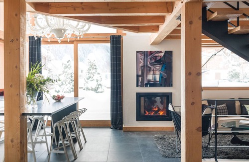 Argentiere Ski Chalet | Luxury 5* Chalet in Chamonix : Swimming Pool, Sauna, Spa, Jacuzzi, Cinema, View