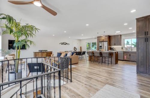 Northeast Colorado Springs House | Luxury 5BD Retreat Hot Tub Fire Table Mtn Views