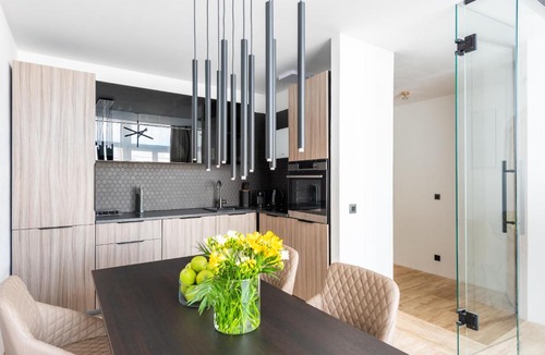 Petrska ctvrt Apartment | Luxury apartment with a balcony and a terrace