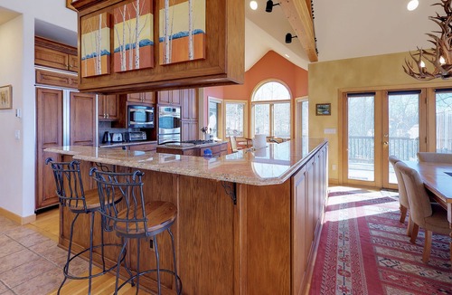 Hamilton Creek House | Luxury Home with Upscale Fixtures, WiFi, Private Hot Tub, & Mountain Views