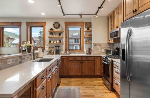 Frisco Condo | Luxury in the Heart of Frisco! Beautiful condo one block off Main Street with parking garage and elevator.