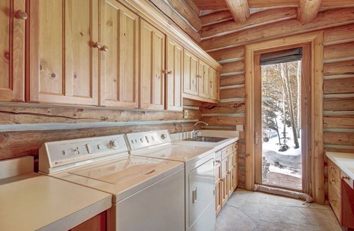 Keystone House | Luxury streamside log home walking distance from Keystone Resort!