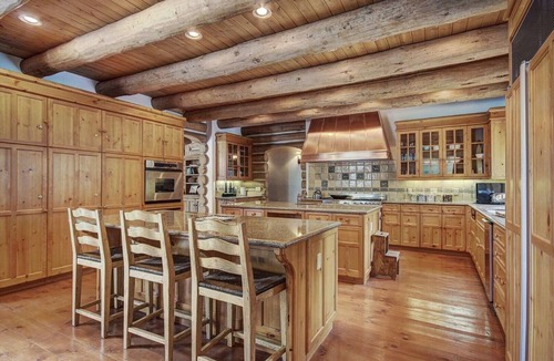 Keystone House | Luxury streamside log home walking distance from Keystone Resort!