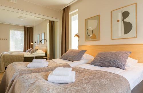 Kalajoki Apartment | Marina Chalets 1 bedroom apartments by Hiekka Booking - sisältää liinavaatteet ja loppusiivouksen