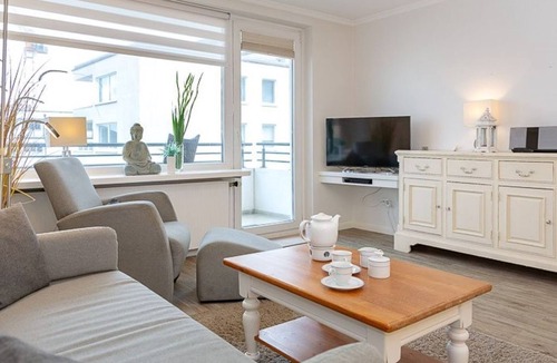 Sylt Apartment | Meeresrauschen - Haus Dünenburg, Elisabethstraße 9 - Diese Freundlich Eingerichtete 2-zimmer-wohnung