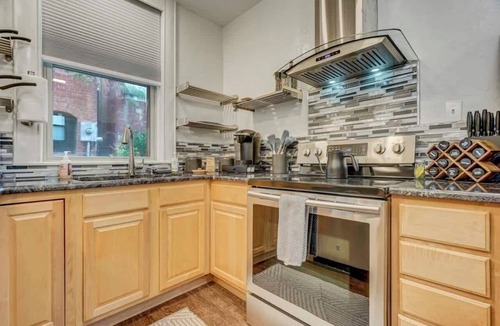 Colorado Springs Apartment | Miners Anvil! Steps to Historic District & OCC