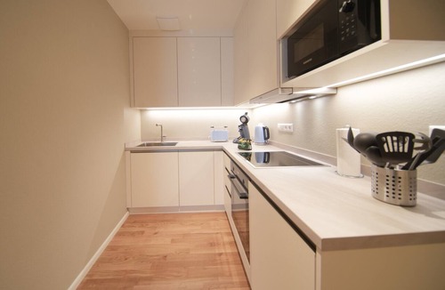 Sankt Georgen Apartment | Modern 101-Freiburg Apartment for 4 People with Terrace