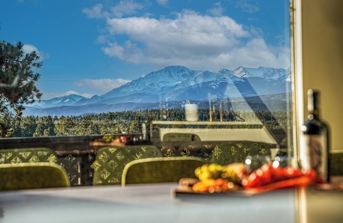 Woodland Park Cabin | Modern A-Frame w/Stunning Views of Pikes Peak I Hot Tub I Game Room