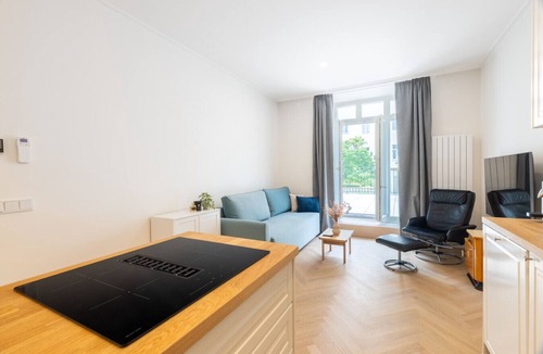 Vinohrady Apartment | Modern Apt. with Terrace & A/C in Vinohrady by EasyBNB Premium