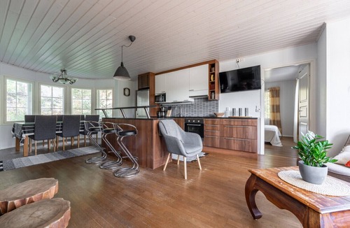 Nilsia Villa | Modern cottage with Hot Tub and Private Sauna Close to the Tahko Ski Slopes
