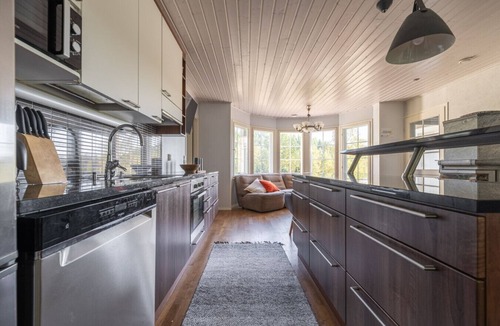 Nilsia Villa | Modern cottage with Hot Tub and Private Sauna Close to the Tahko Ski Slopes