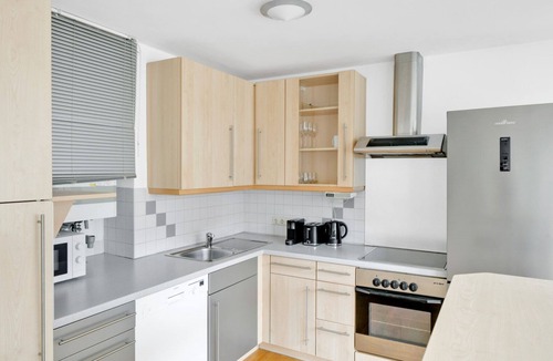 Mariahilf Apartment | Modern Mariahilf 1BR w/Elevator & A/C, close to dining, by Blueground