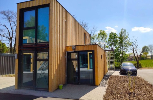 Wertheim House | Modern overseas container converted into a tiny house