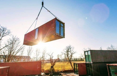 Wertheim House | Modern overseas container converted into a tiny house