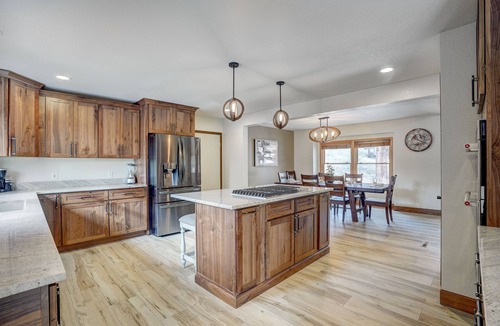 Bailey House | Modern + Spacious Mountain Cabin with XL Hot Tub located in the Rocky Mountains