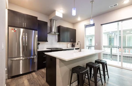Curtis Park House | Modern townhome w/rooftop patio in RiNo/Five Points, Denver