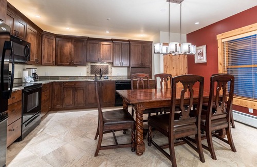 Mountain House Condo | Mountain and Ski Slope Views, Walk to Lifts, Private Patio, Private W/D