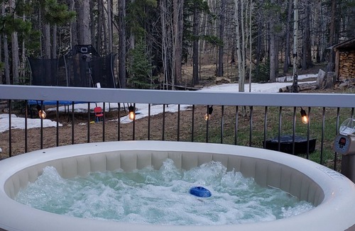 Evergreen Cabin | Mountain Bliss A-Frame, Hot Tub, Sleeps 7, Pet Friendly