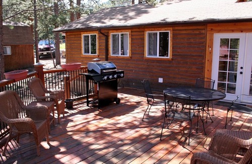 Estes Park Cabin | Mountain Pine Cabin With Personal Hot Tub - Dog-friendly! 3 Bedroom Cabin - #20-NCD0296