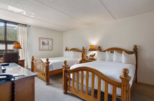 Copper Mountain Village Hotel | Mountain Plaza Hotel Style Room with 2 Beds #511 by RedAwning