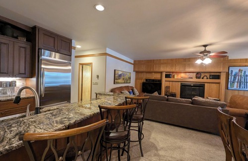 Mountain House Condo | Mountain Summer Getaway w/Peaceful Patio