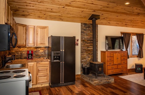 Pagosa Springs Cabin | New Rental! Romance studio on 20 acres, yet close to town